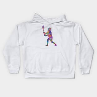 Lacrosse player Kids Hoodie